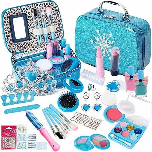 Kit De Maquillaje Para Niños Lavable Moda Conjunto 32 Pcs