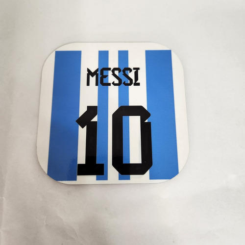 Imagen 7 de 7 de Pack Posavasos De Messi Selección Argentina X6 Unidades