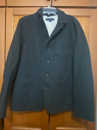 Abrigo Banana República Gris Oxford Talla M (Usado)
