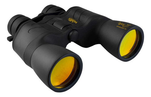 Binocular Con Zoom Tipo Porro Wallis Bi610304 10-30 X 50 Mm Color Negro