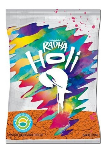 Polvos Holi X 1 - 9 Colores Bombay India 50 Gr We Colors Color Naranja