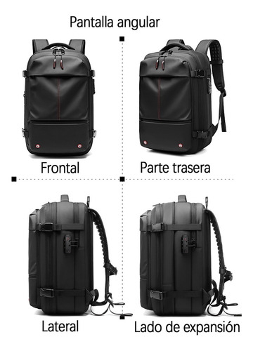 Mochila De Vacío Antirrobo Impermeable Comprimible De 60l
