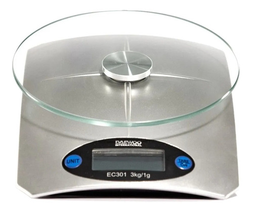 Imagen 1 de 2 de Balanza de cocina digital Daewoo DI8252 pesa hasta 3kg