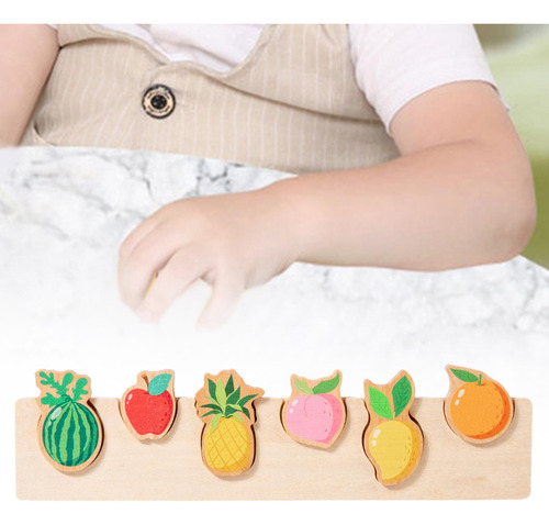 Rompecabezas A Juego Tablero De Juguete Interactivo Fruta