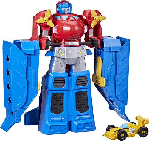 Transformers Optimus Prime Jet Jumbo Pista Integrada