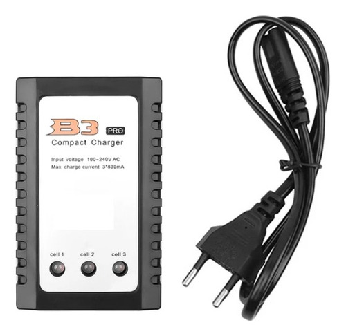 Cargador De Batería Lipo 2s 3s B3 Pro Compacto Enchufe 220v