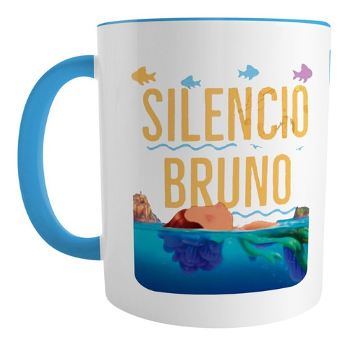 Taza Silencio Bruno Disney Luca