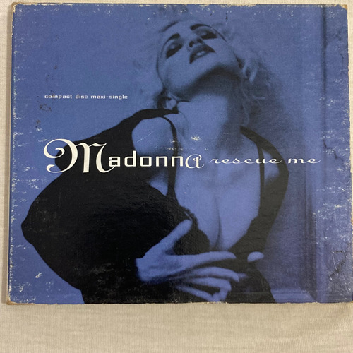Madonna / Rescue Me Cd Maxi 1990 Remixes Digipak Impecable