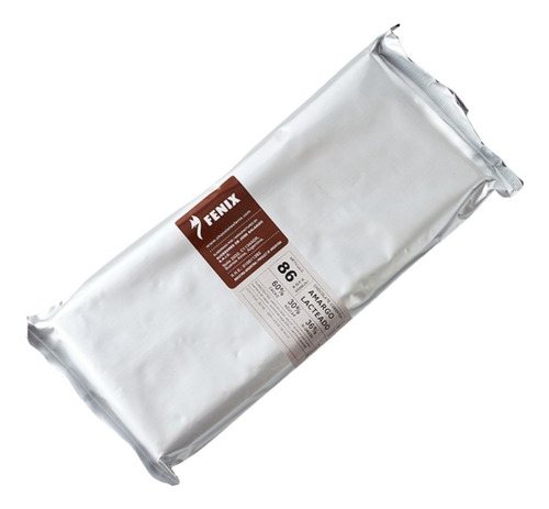 Cobertura De Chocolate Negro Amargo Lacteado 86 Fenix 1kg.