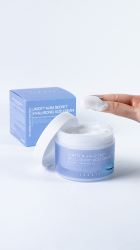 Jigott Real Cream Humectante Con Extractos 150ml. Momento De Aplicación Día/noche Tipo De Piel Normal/seca/mixta/maduras/ácido Hualurónico