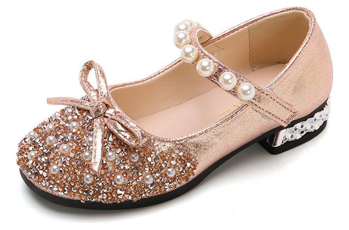 Sandalias De Bebé Niñas De Cristal Zapatos De Princesa