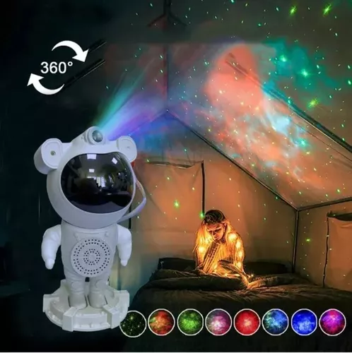 Lámpara de proyección de estrellas de astronauta, proyector de