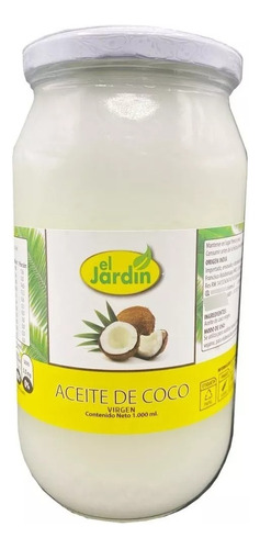 Aceite De Coco 1lt. Comestible / Nutricional. Agronewen