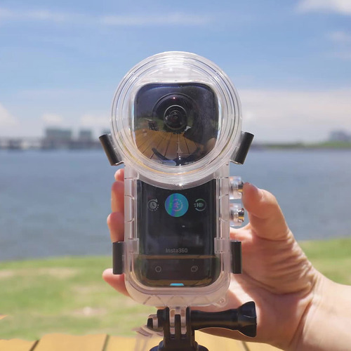 Funda Impermeable Full Stealth Dive Para Insta360 X5