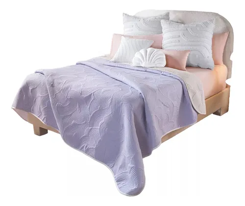 comprar Edredon Ultra Ligero Individual Lilac Lila Doble Vista Vianney