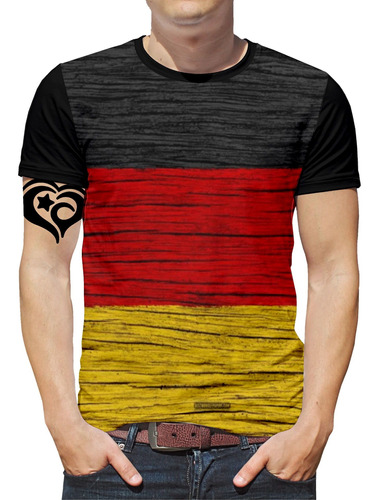 Camiseta Alemanha Plus Size Berlim Germany Masculina Blusa