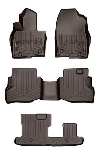 Tapetes Weathertech Mazda Cx-9 2016-2018 - 1ra+2da+3ra Filas