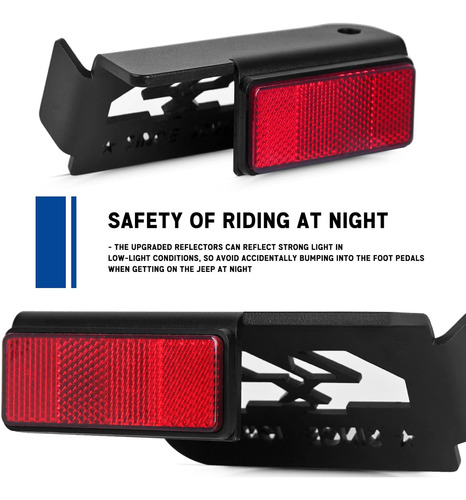 Estriberas Wrangler Mejoradas Compatibles Con Jeep Wrangler