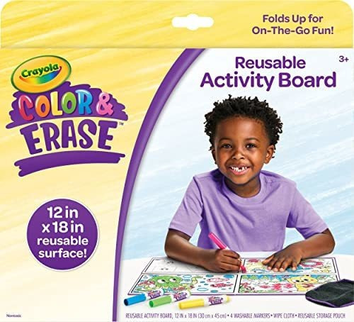 Crayola Color And Erase - Tablero De Actividades Reutilizabl