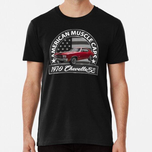 Remera Vintage 1970 Chevelle Ss, Muscle Cars Americanos, Coc