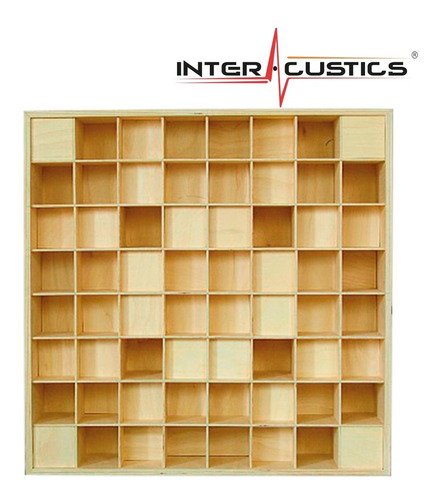 Difusor Bidimensinal De Madera Dimension 1.04m X 1.04m 9 Cm