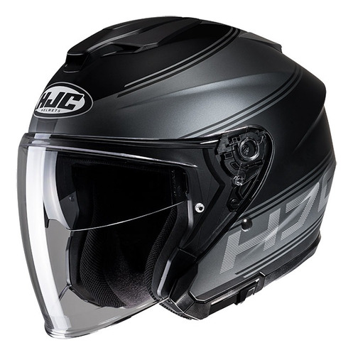 Casco Hjc I30 Vicom Mc5sf Gris/negro