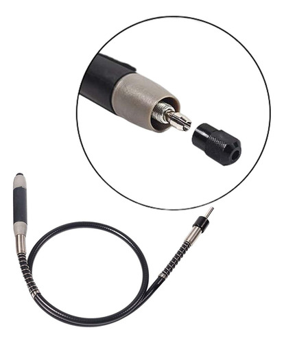 Eje De Taladro Flexible Herramienta De Amoladora Rotativa