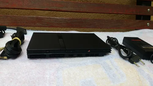 Playstation 2 Slim Completo Funciona Ps1 (Usado)