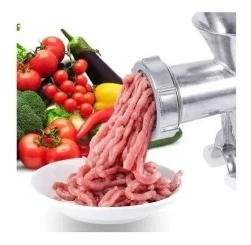 Picadora De Carne Manual N12 Con Embutidor Diginet