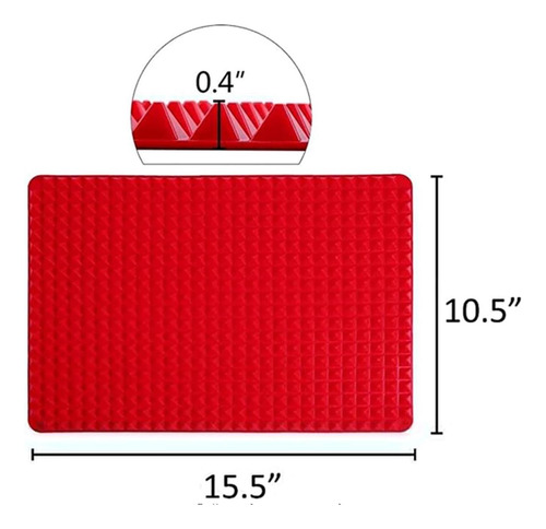 Esterilla Para Cocinar Saludable En Forma De Pirámide De Ban