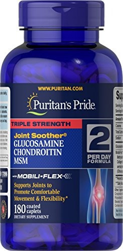 Puritan's Pride Triple Fuerza De Glucosamina Condroitina Y