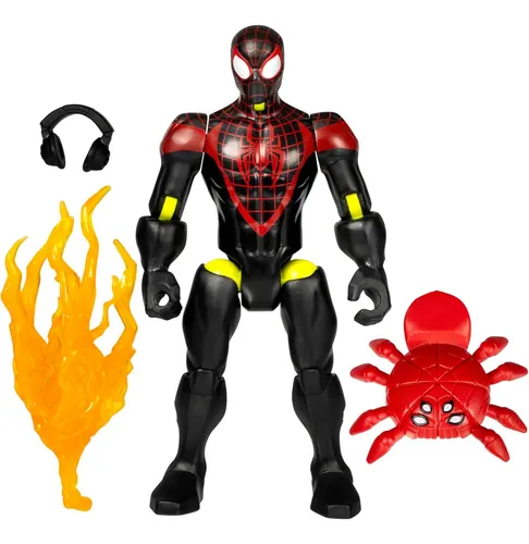 Figura De Acción Marvel Spiderman Mixmashers Miles Morales