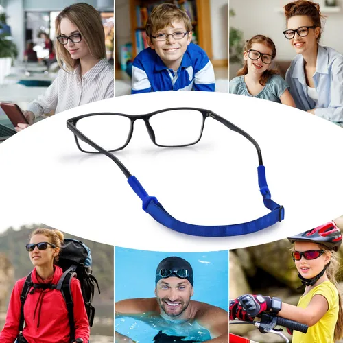 Uonbexj Correas Ajustables Para Gafas: 3 Piezas De Correa D.