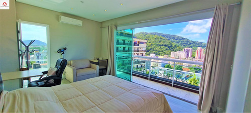Imagem 4 de 24 de Cobertura À Venda, Praia Da Enseada, Guarujá - Sp, 440m² De Área Útil, 4 Dormitórios (2 Suítes) Avarandados, 3 Vagas De Garagem, Prédio Com Lazer - Ap05843 - 69372745