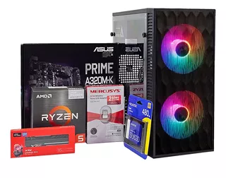 Pc Gamer Arcoteck Ryzen 5 5600g 16gb Ssd 480gb Gabinete Rgb