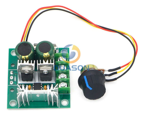 Controlador De Velocidad Pwm 12v A 40v 10a 400w Dc 13 Khz