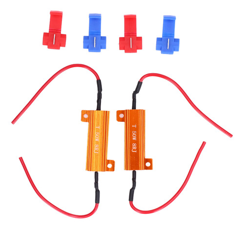 2 Juegos De Resistencias De Carga De 50 W, 8 Ohmios, Sin Err