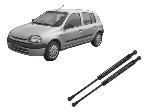 Kit X 2 Amortiguadores Porton Baul Renault Clio 2 2001/2010