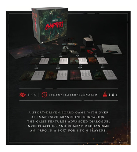 Flyos Games - Vampire: The Masquerade Chapters (es) (Usado)
