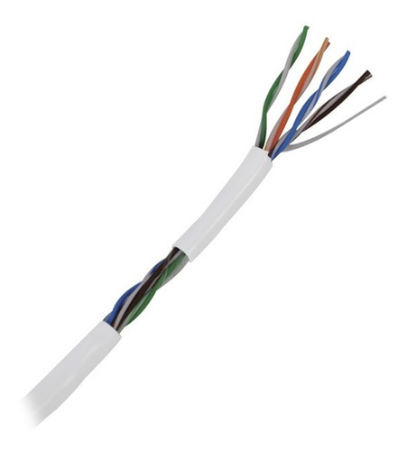 Bobina De Cable Utp 305 Mts Cat 5e Cca Linkedpro Blanco