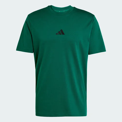 Camiseta adidas Casual Essentials Hombre Verde Jf1096