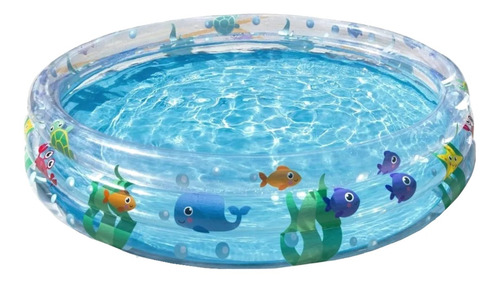 Imagen 2 de 8 de Pileta inflable redonda Bestway 51004 de 152cm x 30cm 282L multicolor
