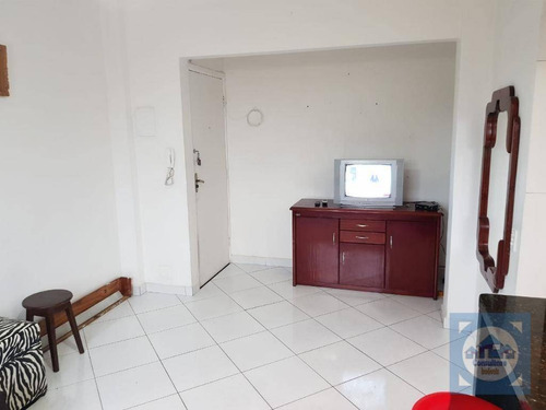 Imagem 1 de 22 de Apartamento Com 1 Dormitório À Venda, 57 M² Por R$ 190.000,00 - Centro - São Vicente/sp - Ap5463