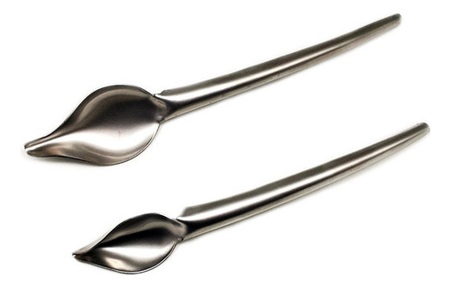 Kit De Confitería De Acero Inoxidable: 2 Utensilios De Decor