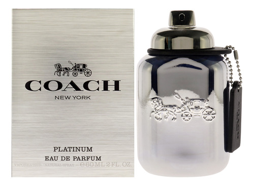 Perfume Coach Platinum Para Hombre, 60 Ml