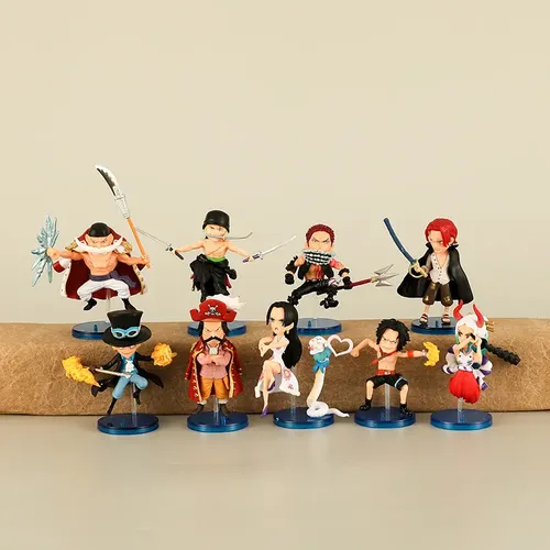 Zs Bonecos De Anime One Piece Luffy Zoro Sanji Law Chop