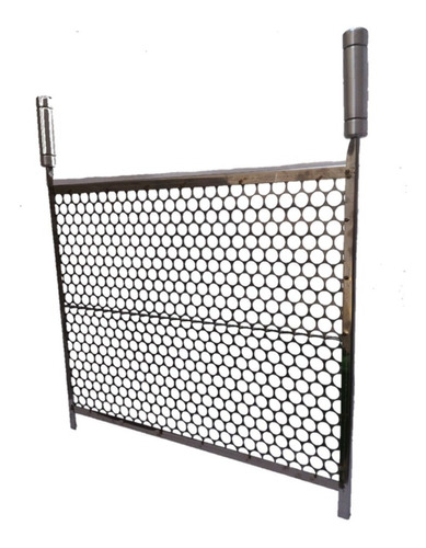 Grelha Para Churrasco 60 Cm X 48 Cm Aço Inox Tipo Moeda