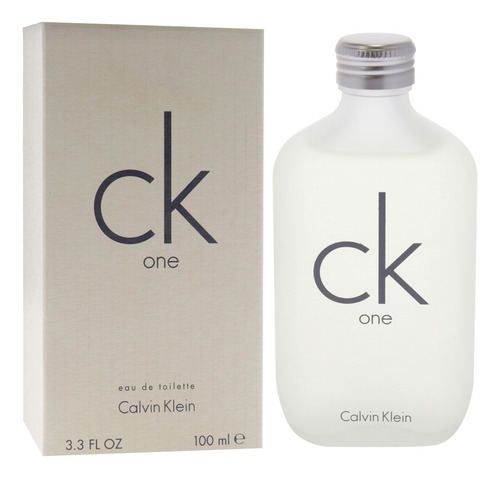 Ck One De Calvin Klein Para Unisex, Aerosol Edt De 100 Ml