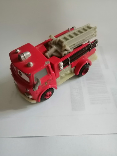 Disney Pixar Cars Roio Red Firetruck Tow Mater Bombero
