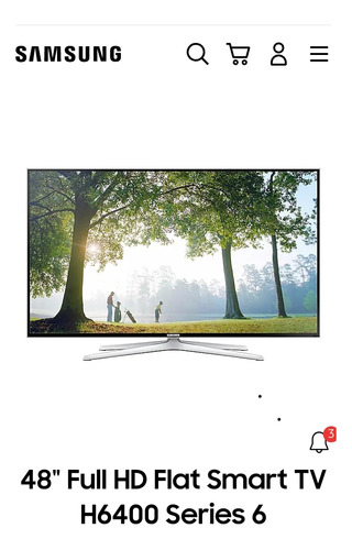 Samsung Lcd 48  Full Hd Smart. Leer